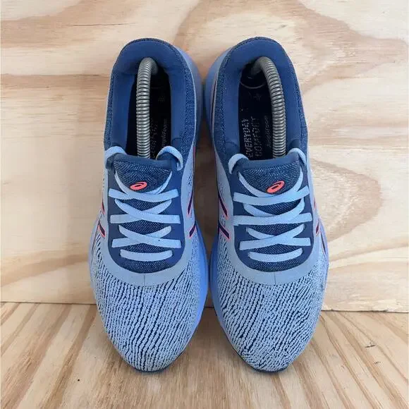 Asics - Gel-Pulse 12 Mono-Sock - Running Shoes - Blue - Women's - 9.5 - 1012A848 - Picture 7 of 9